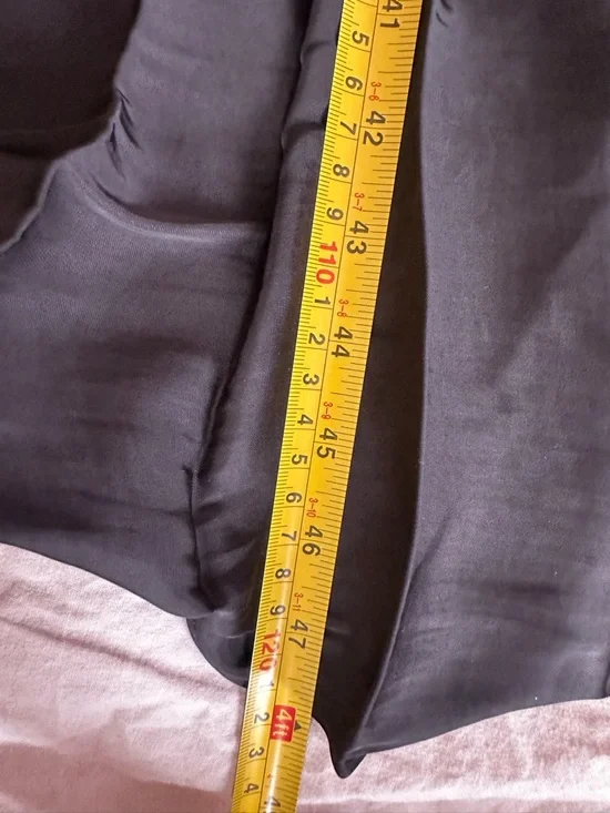 House of Harlow 1960 Black One Shoulder Pleated Evening Maxi Dress Size S - Picture 6 of 14